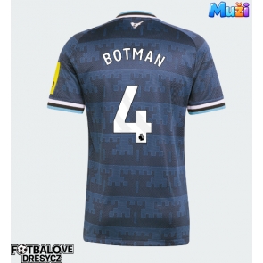 Newcastle United Sven Botman #4 Venkovní Dres 2026-27 Krátký Rukáv Newcastle United Sven Botman #4 Venkovní Dres 2026-27 Krátký Rukáv